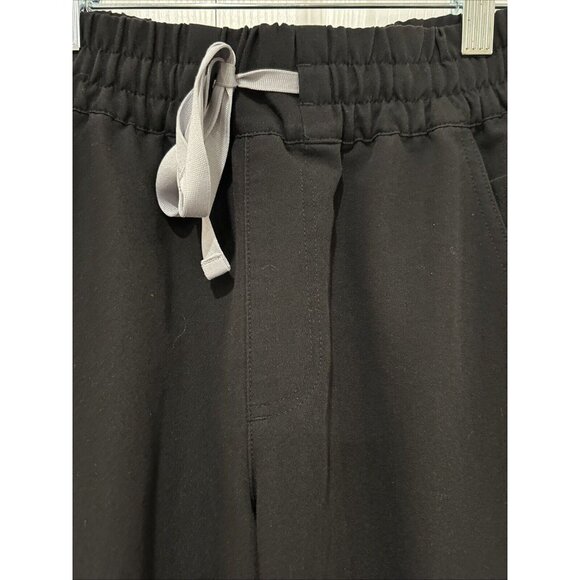 Figs Women Scrub Pants XS Black Jogger Stretch Technical Medical Drawstring - Picture 6 of 12